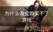 为什么淘宝购买不了游戏