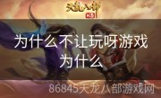 为什么不让玩呀游戏为什么