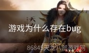 游戏为什么存在bug