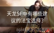 天龙SF中有哪些建议的法宝选择？