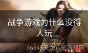 战争游戏为什么没得人玩