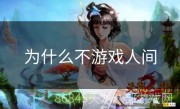 为什么不游戏人间