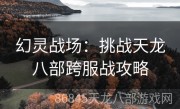 幻灵战场：挑战天龙八部跨服战攻略