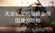 天龙私发网服商业帝国建设攻略